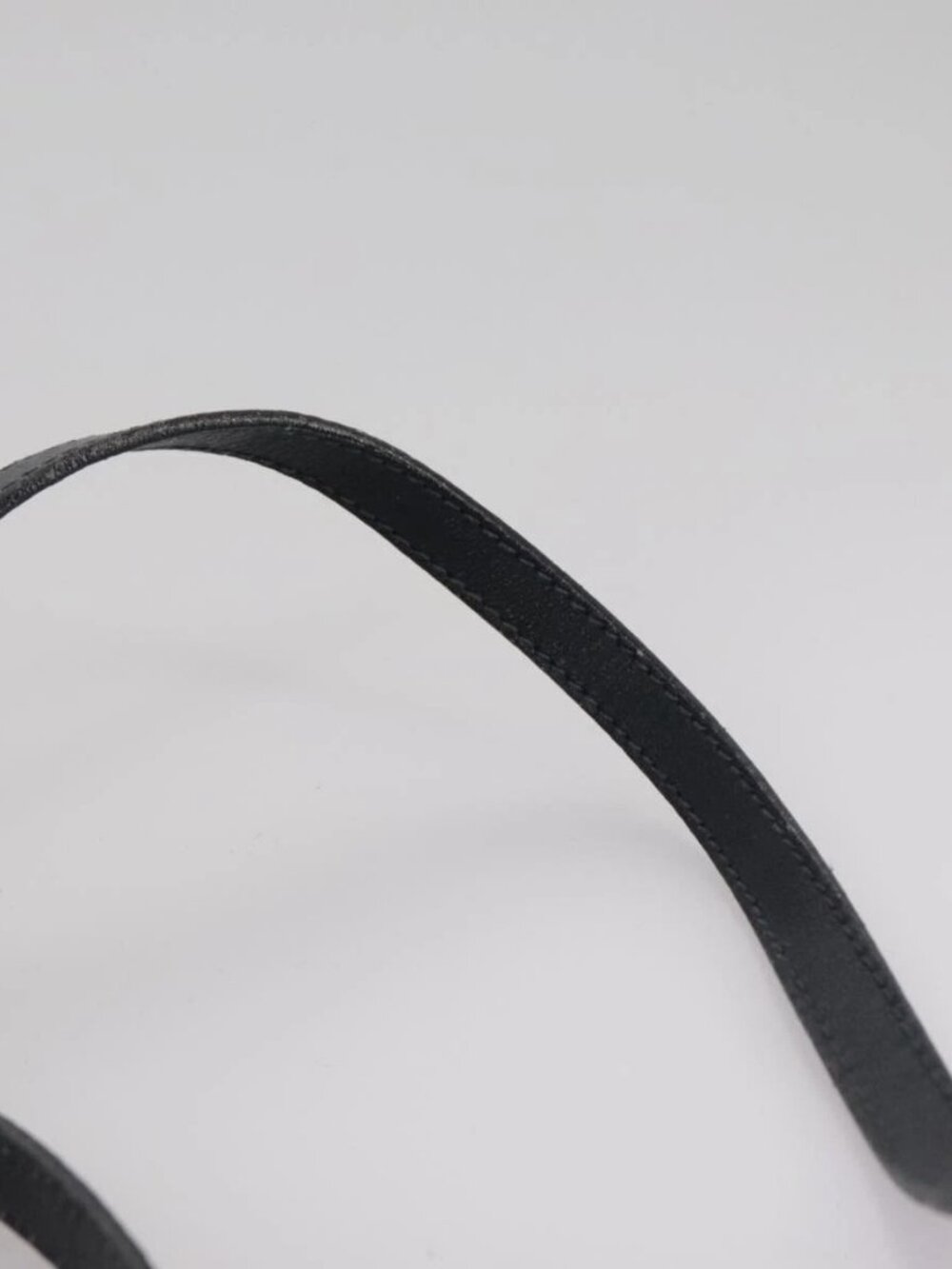 GUCCI Micro GG Supreme Shoulder Bag PVC Navy Gold 007 89 1095 Auth th5584 - Picture 9 of 16